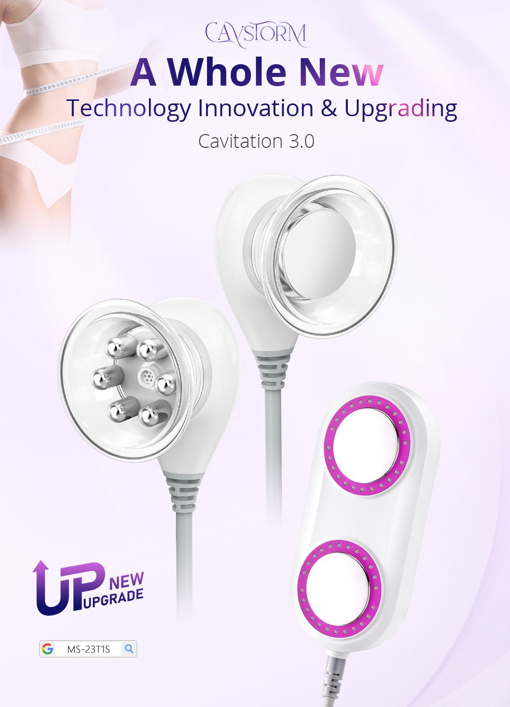 Shape Tactics Cavstorm 40K Cavitation 3.0 with Microcurrent RF System
