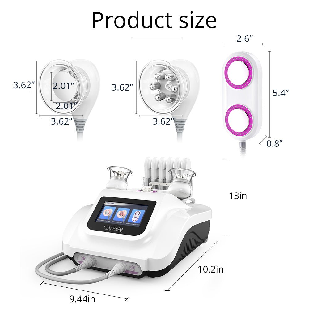 Shape Tactics Cavstorm 40K Cavitation 3.0 with Microcurrent RF System