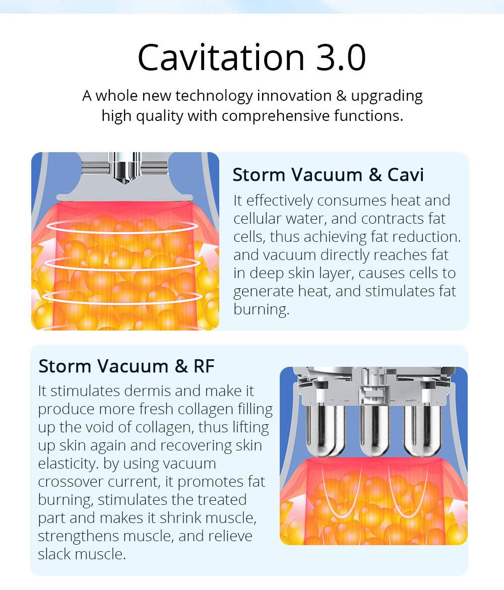 Shape Tactics CaVstorm Cavitation RF System