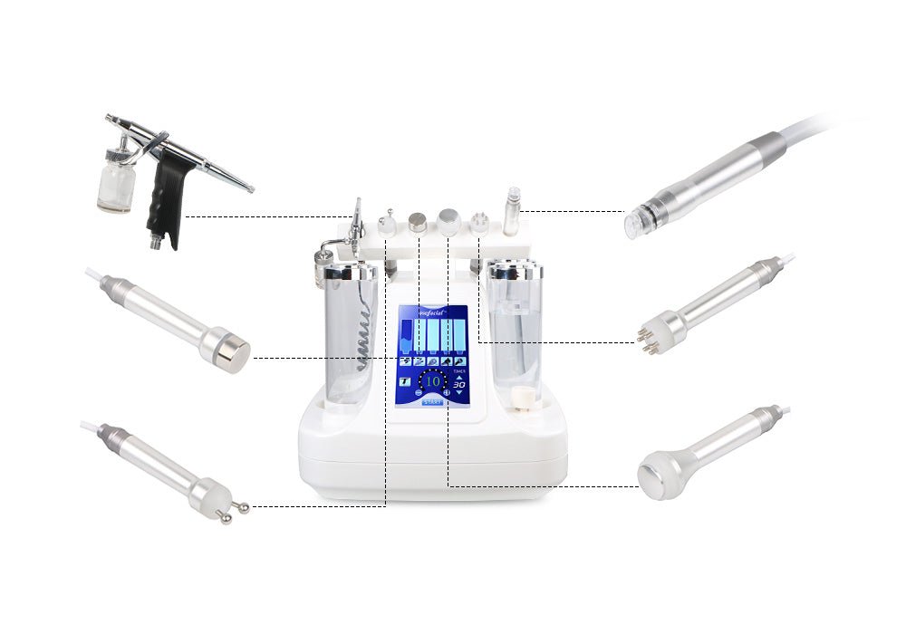 Shape Tactics Hydra Dermabrasion + Oxygen, BIO, Ultrasonic, RF & LED System