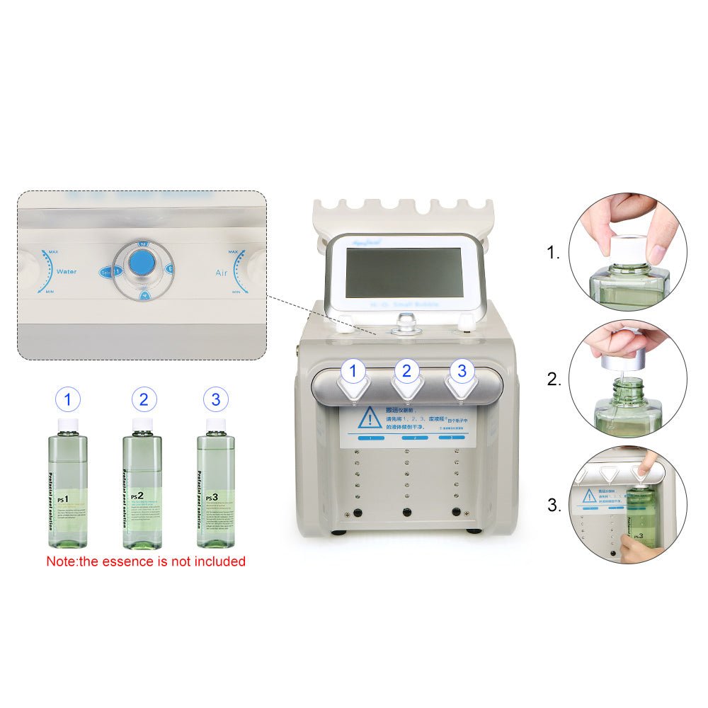 Shape Tactics Hydro Dermabrasion Ultrasound RF LED Skin Rejuvenation System