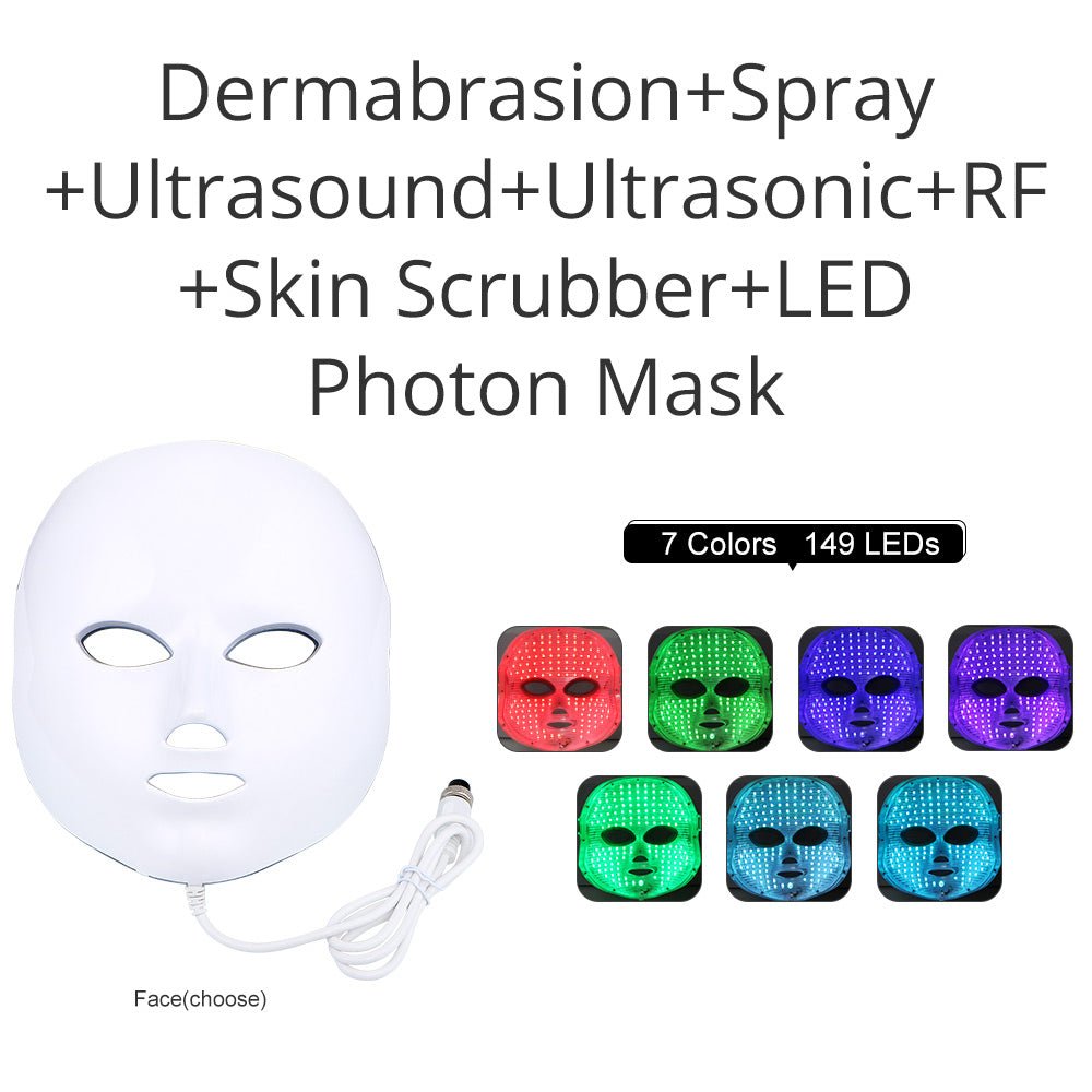 Shape Tactics Hydro Dermabrasion Ultrasound RF LED Skin Rejuvenation System