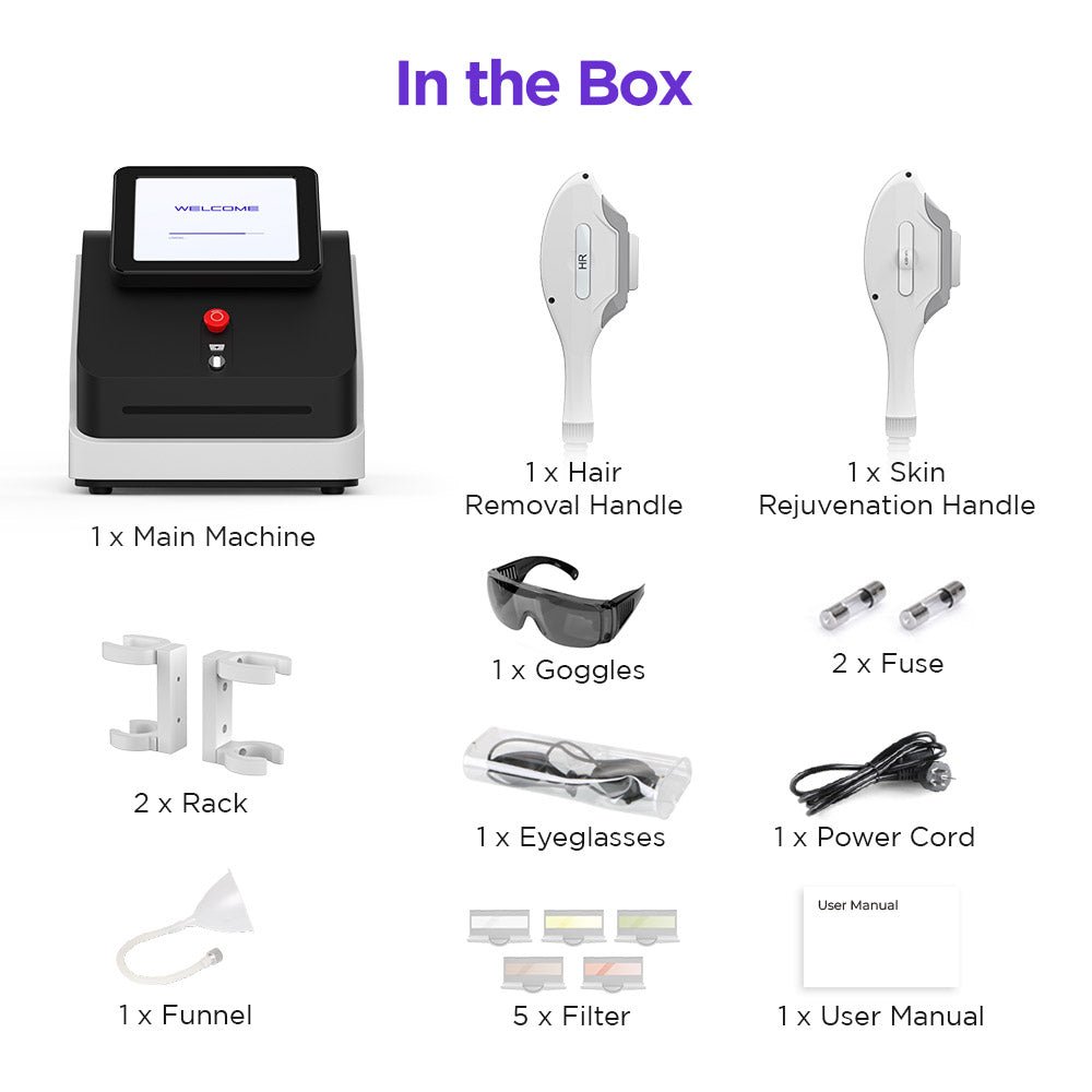 Shape Tactics IPL Hair Removal and Skin Rejuvenation System