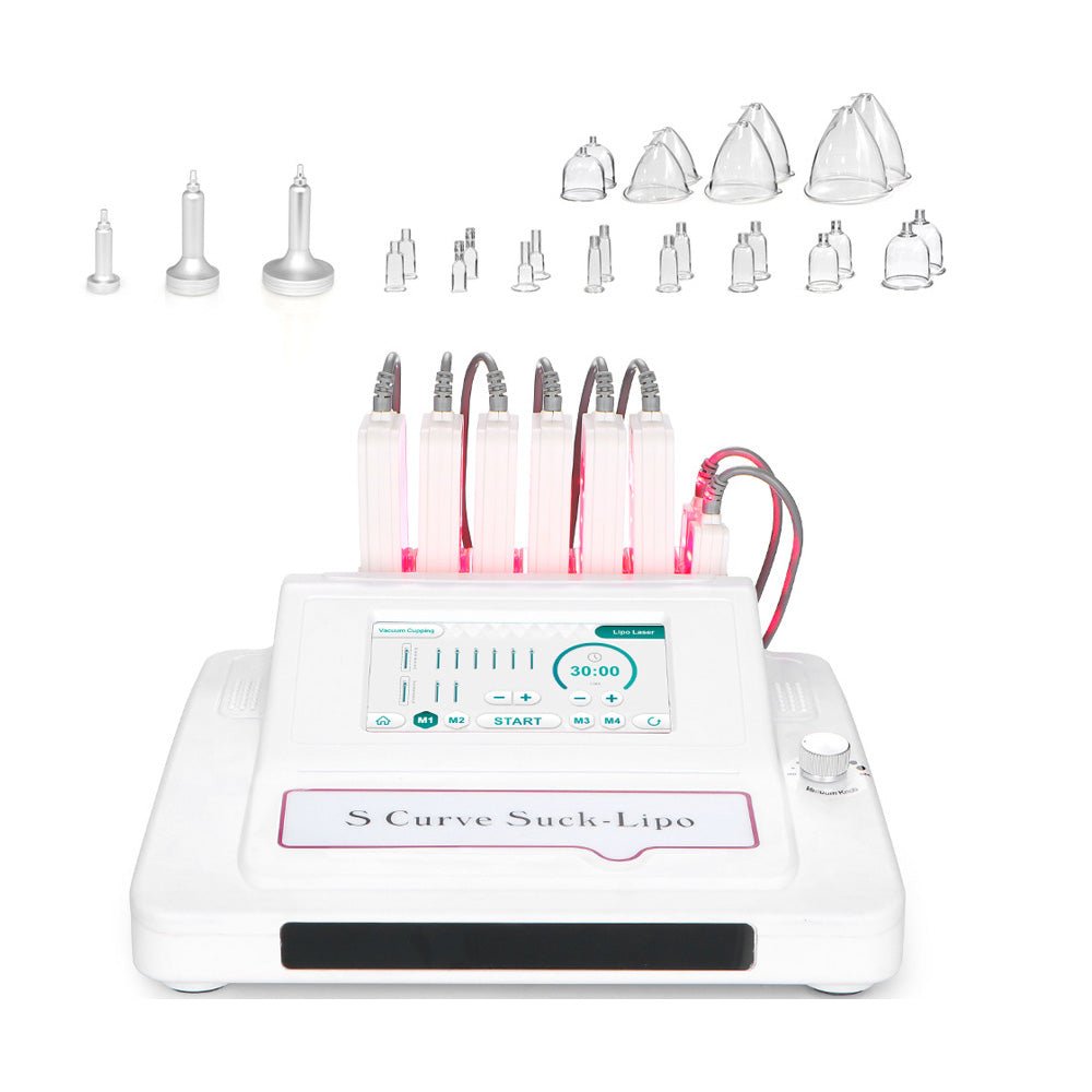 Shape Tactics 8 LED Laser Lipo 5mW with Vacuum Suction Therapy