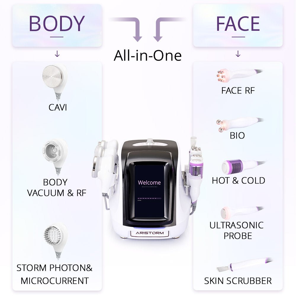 Shape Tactics 8-in-1 Cavitation RF Body Sculpting System