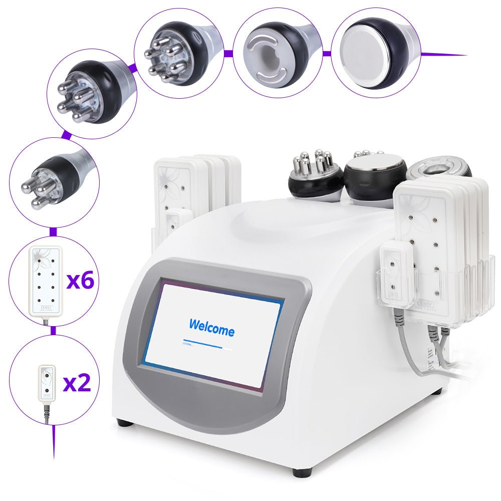 Shape Tactics Portable 6-in-1 Cavitation RF Vacuum Lipo Laser System