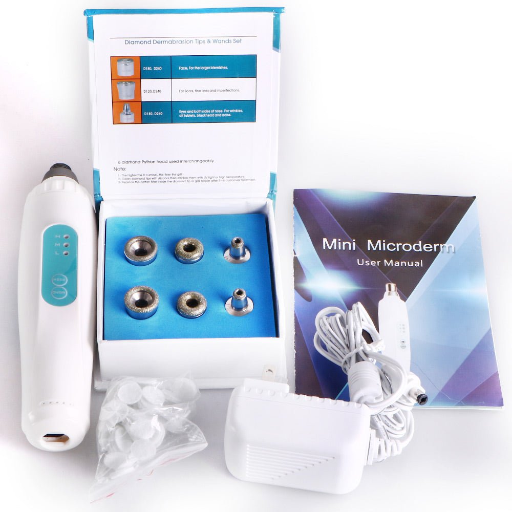 Shape Tactics Portable Diamond Microdermabrasion Facial Device