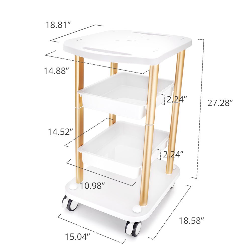 Shape Tactics Rolling Beauty Trolley for Salon and Spa