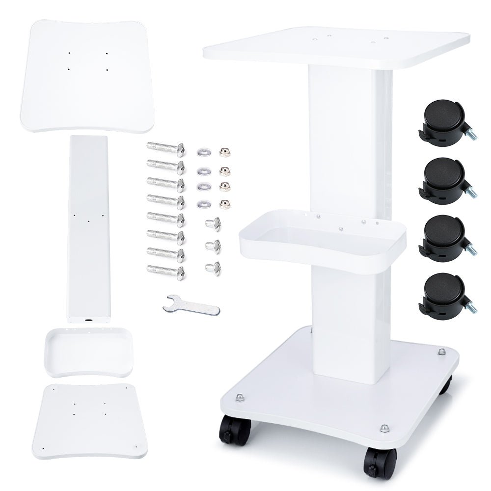 Shape Tactics Rolling Trolley Cart: Storage Equipment and Machine Organizer Stand