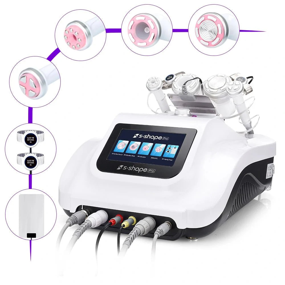 Shape Tactics S-Shape Pro 30K Cavitation RF Contouring System