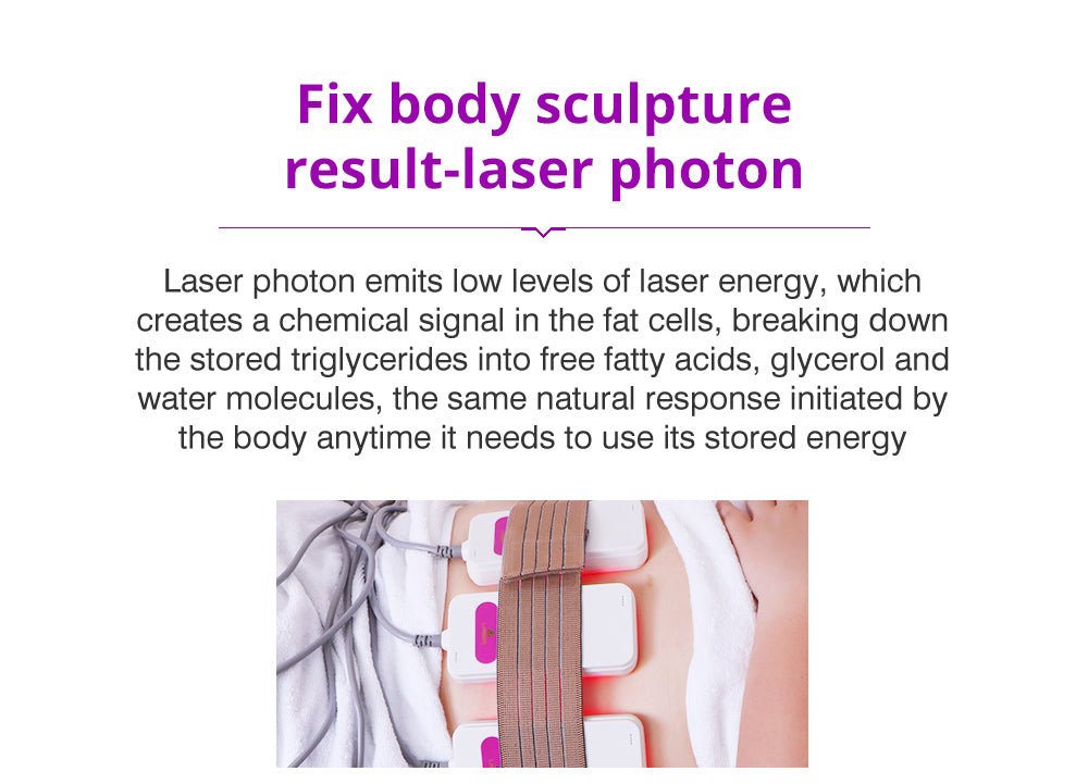 Shape Tactics Unoisetion 40K Cavitation Ultrasound RF Vacuum Photon System