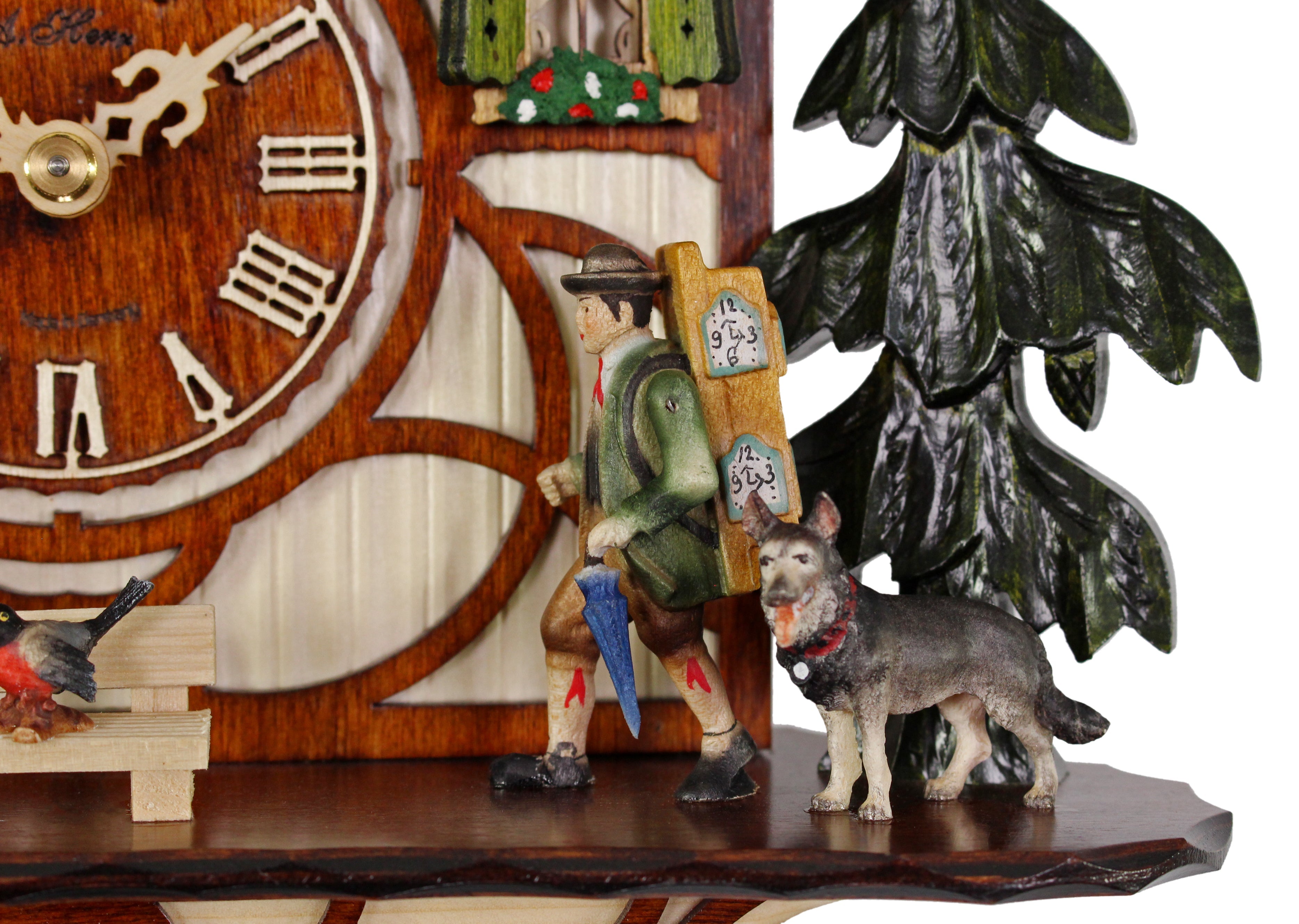 Black Forest Magic - Brown - HerrZeit by Adolf Herr Cuckoo Clock
