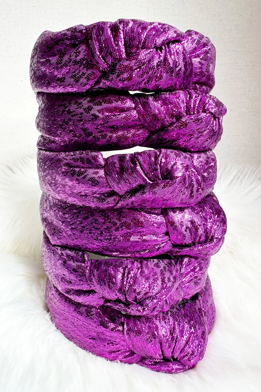 Shimmer Topknot Headband