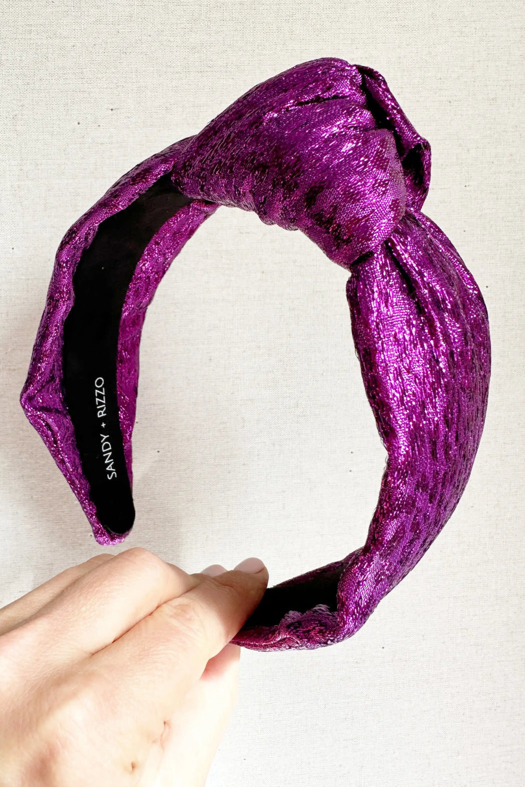 Shimmer Topknot Headband