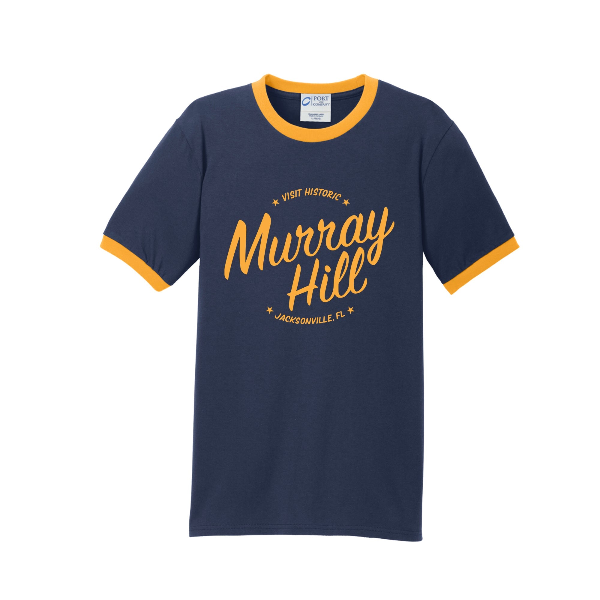Murray Hill Ringer Tee by BOBBYK