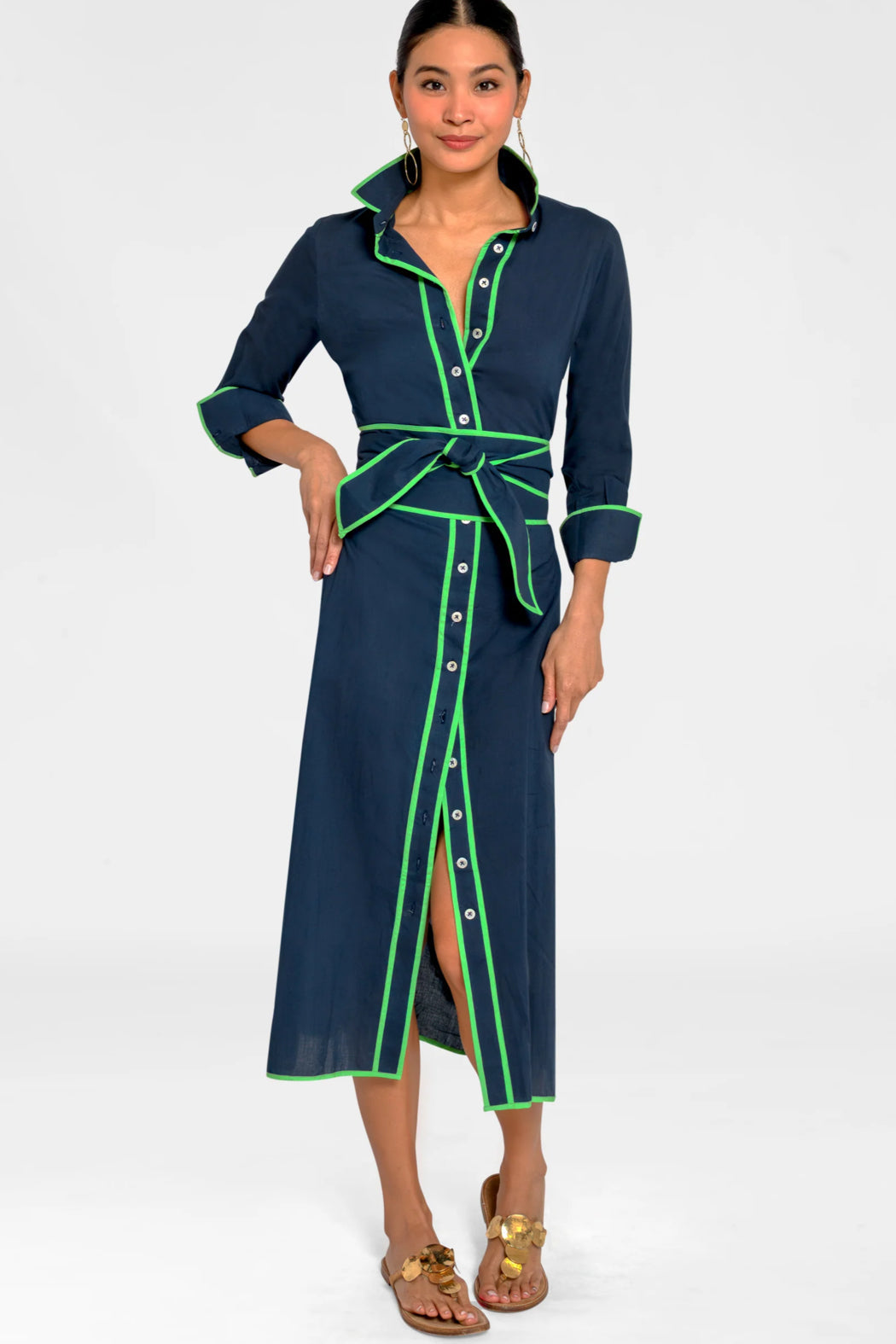 Shirt Tail Long Dress