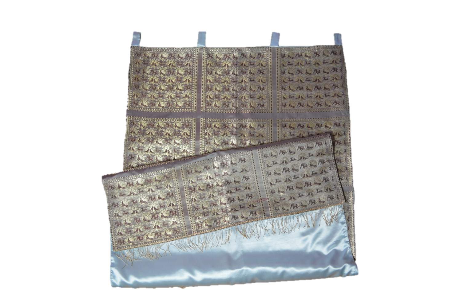 Ethnic Brocade Silk wall art hanging - Sold out by OMSutra