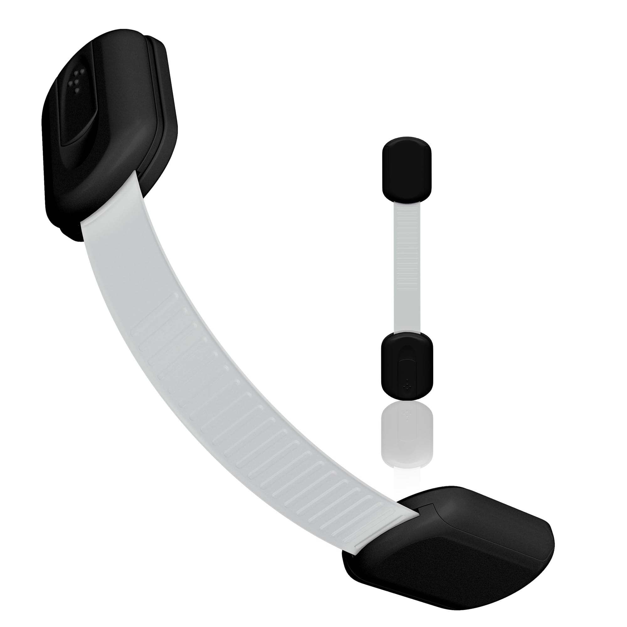 SKYLA HOMES Baby Locks (8-Pack) Child Safety Cabinet Proofing - Safe Quick and Easy 3M Adhesive Cabinet Drawer Door Latches No Screws & Magnets Multi-Purpose for Furniture Kitchen Ovens Toilet Seats