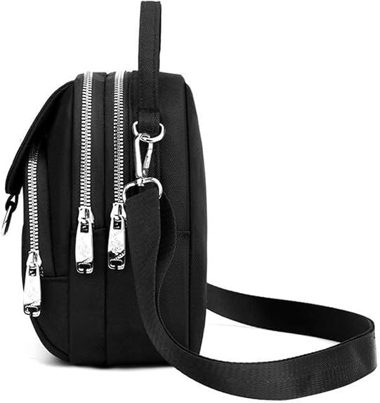 Small Crossbody Purse for Women, Nylon Crossbody Wallet Phone Bag Shoulder Strap Wallet Pouch, Mini Cell Phone Purse