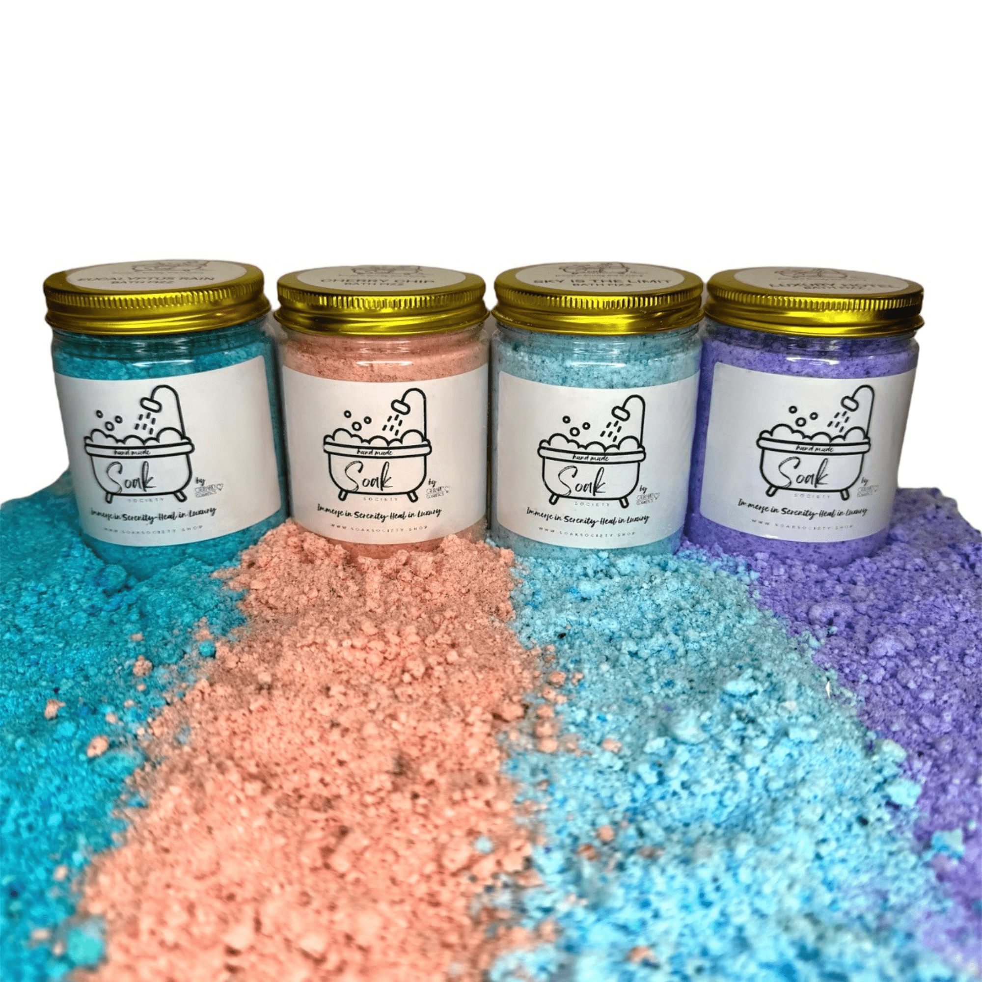 Soak Society Bath Fizz - Sky Is The Limit