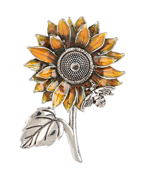 Sunflower Wishes Pocket Charm