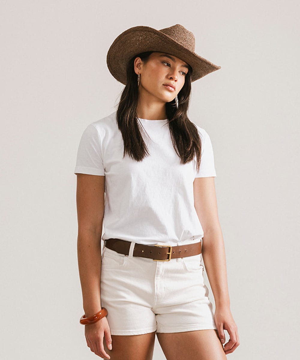 Ames Packable Straw Cowboy Hat