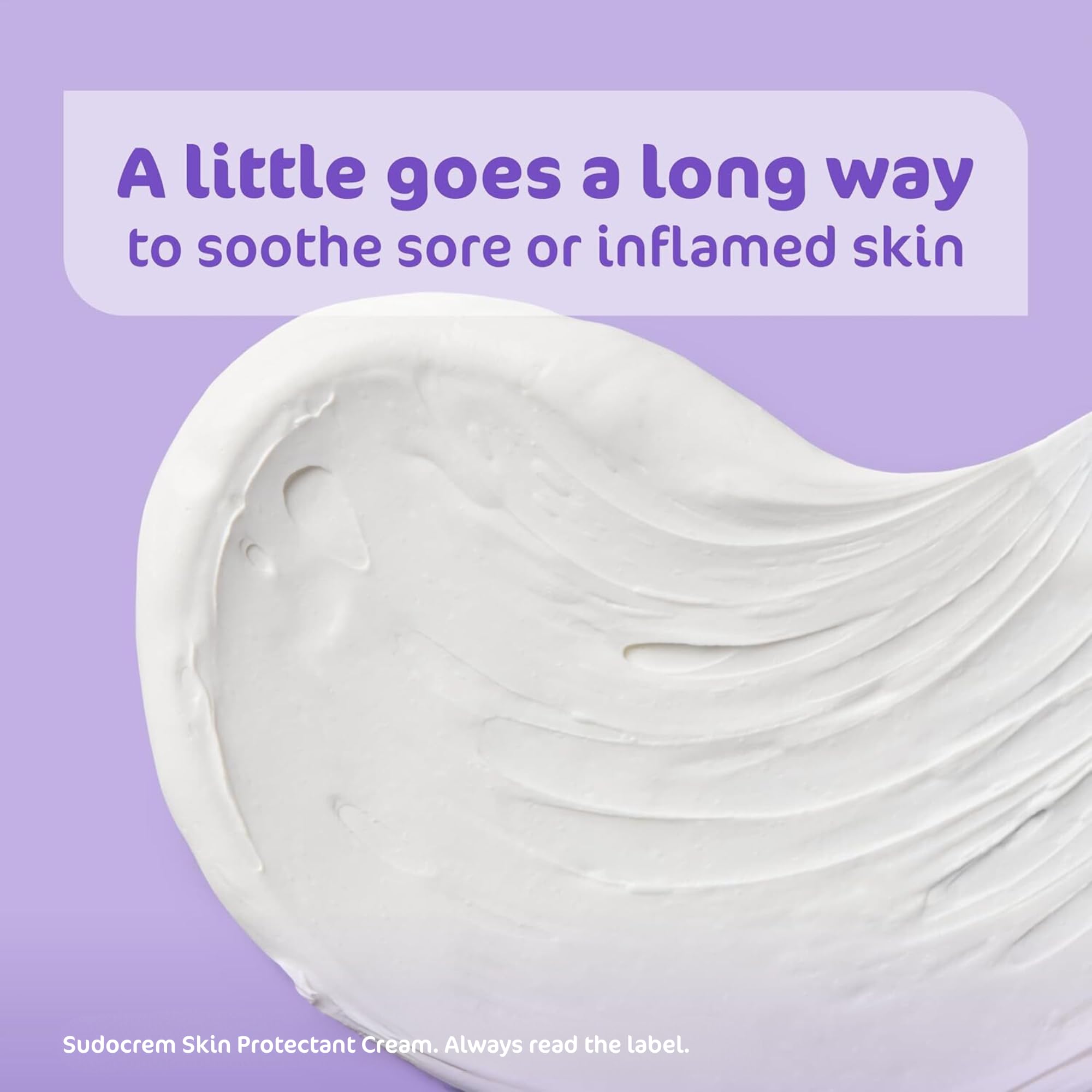 Sudocrem Diaper Rash Cream Soothes, Treats and Protects Baby's Skin, Triple Action Formula Helps Prevent Diaper Rash, 15.29% Zinc Oxide - 4.4oz (125g)