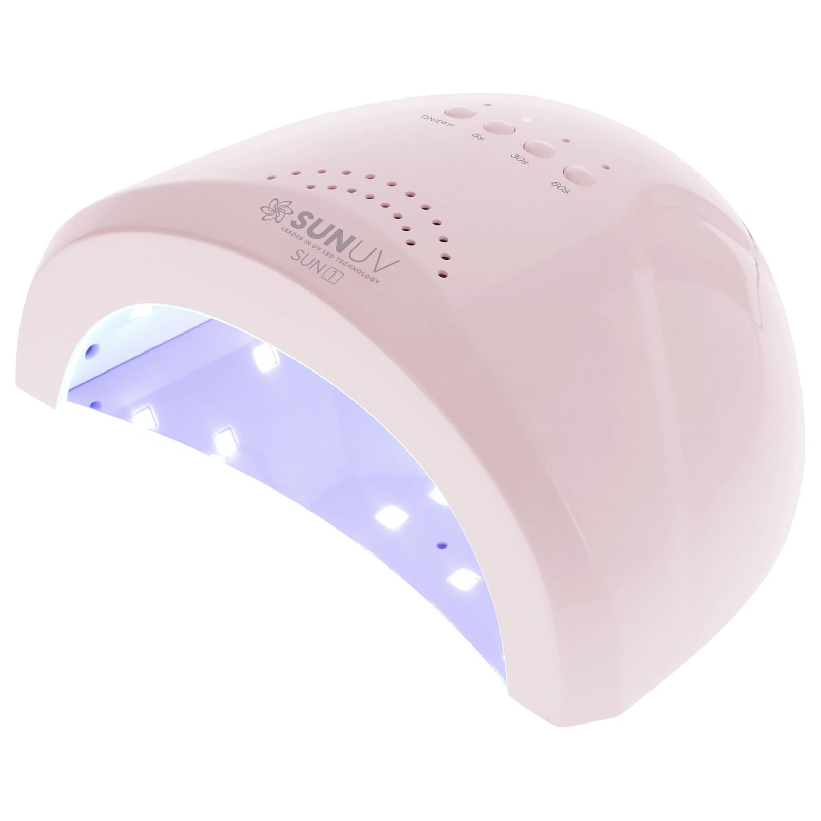 SUNUV UV LED Nail Lamp, Gel Light for Nail Polish UV Dryer with 3 Timers SUNone White