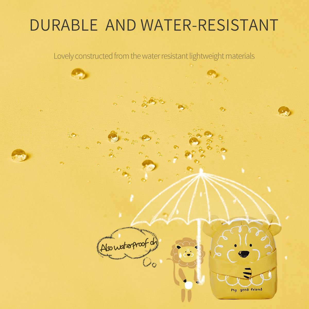 SUNVENO Children's Backpack Kindergarten Shoulder Bag For Kids 2-6 Years Carton Design, Cute Pet Series