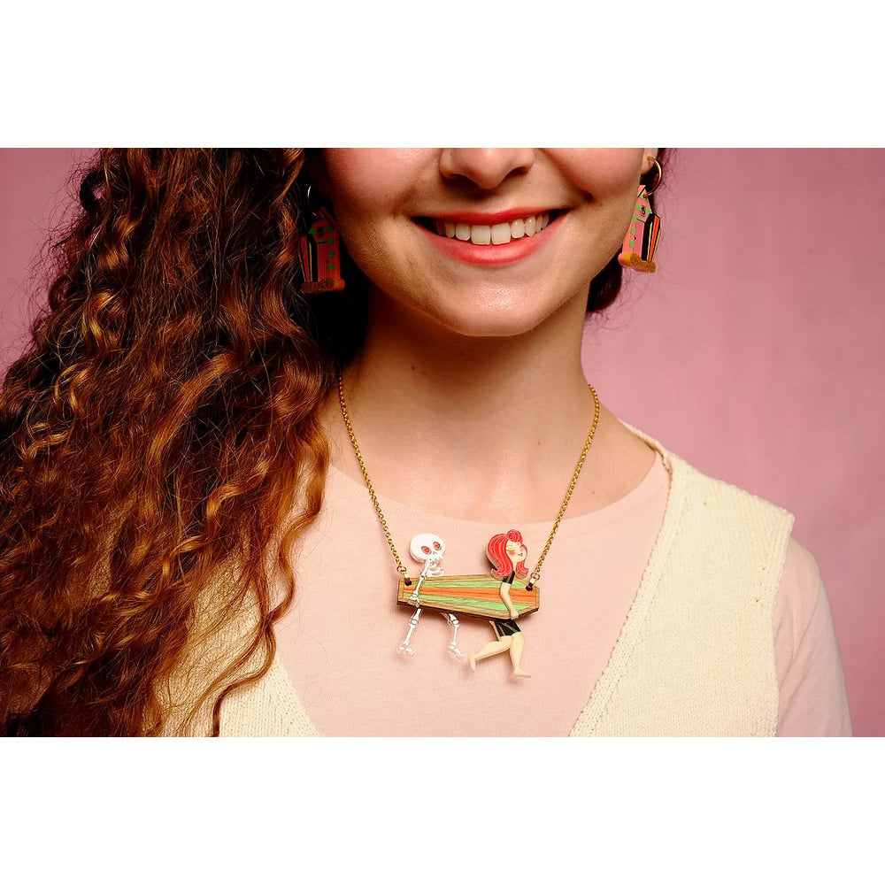Surfer Couple Necklace by Laliblue