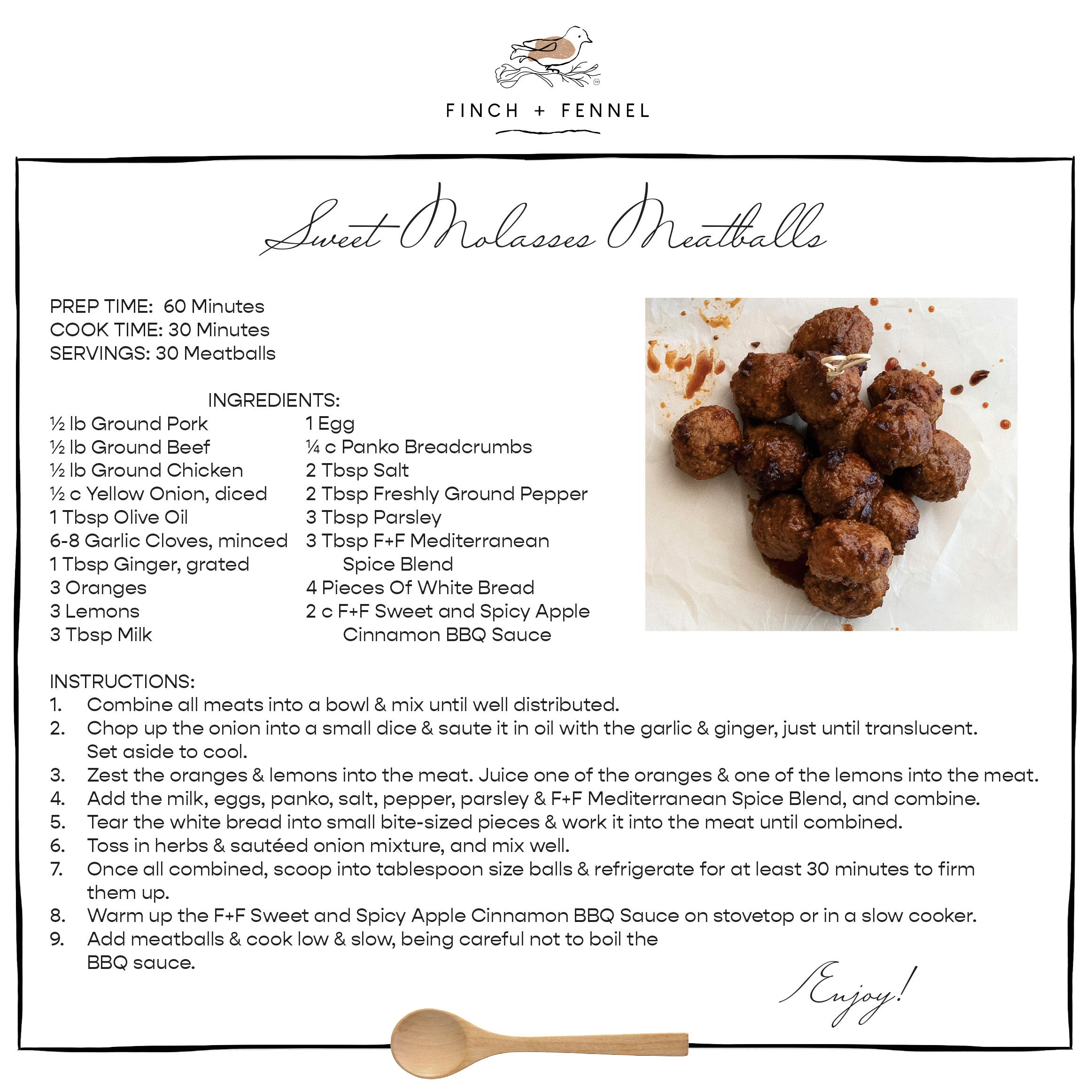 Sweet + Spicy Apple Cinnamon BBQ Sauce | Finch & Fennel
