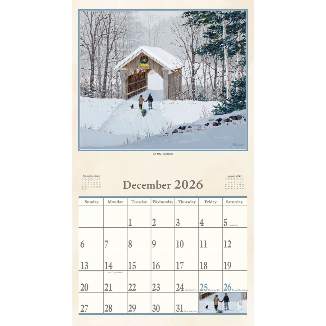 2026 Fred Swan A  Place To Call Home Calendar