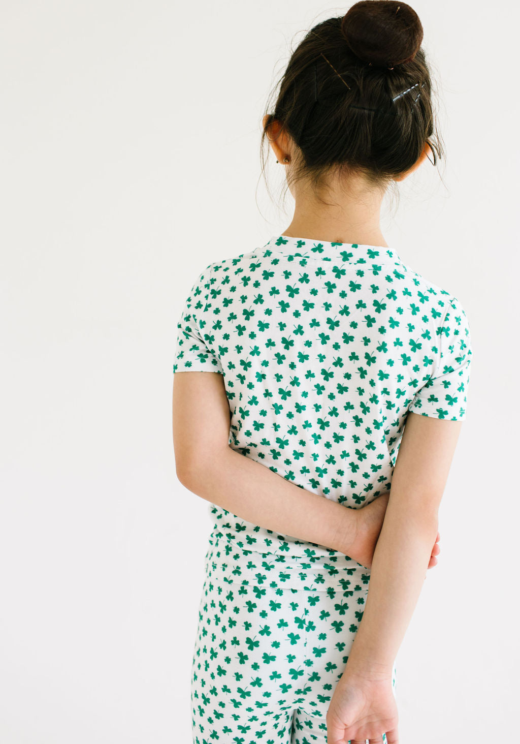 Short Sleeve Bamboo PJ - Shamrock