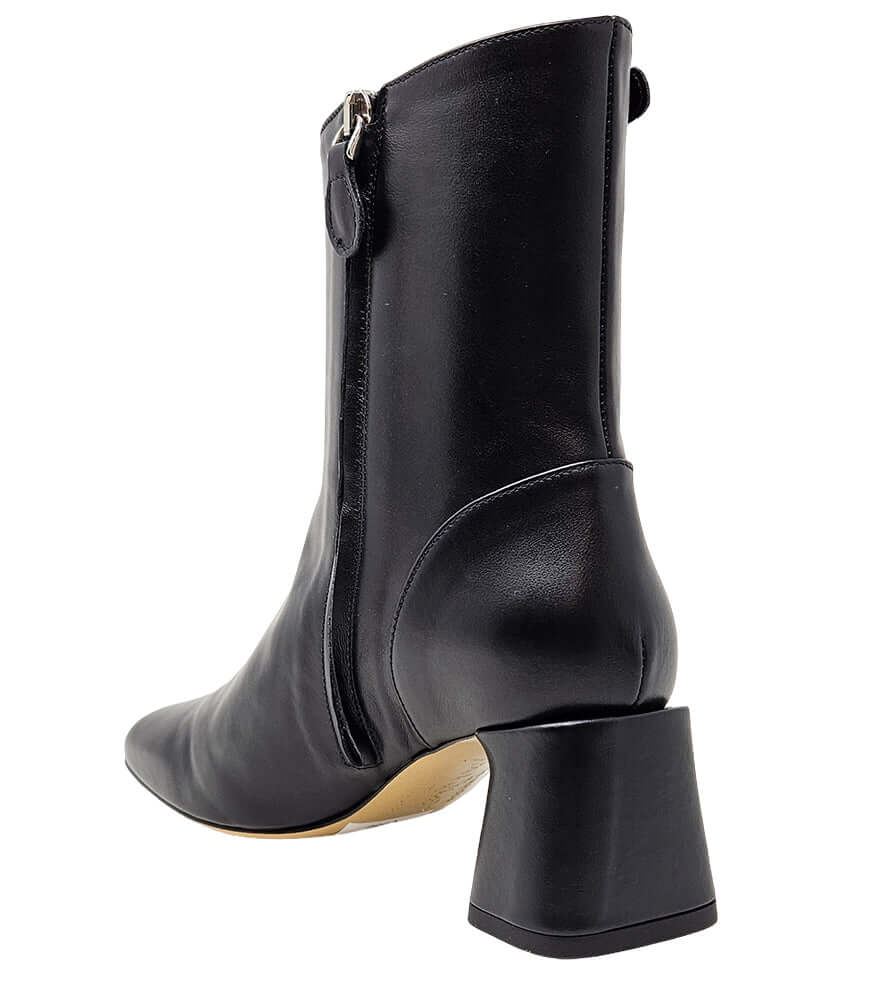 The Keli Black Ankle Boot