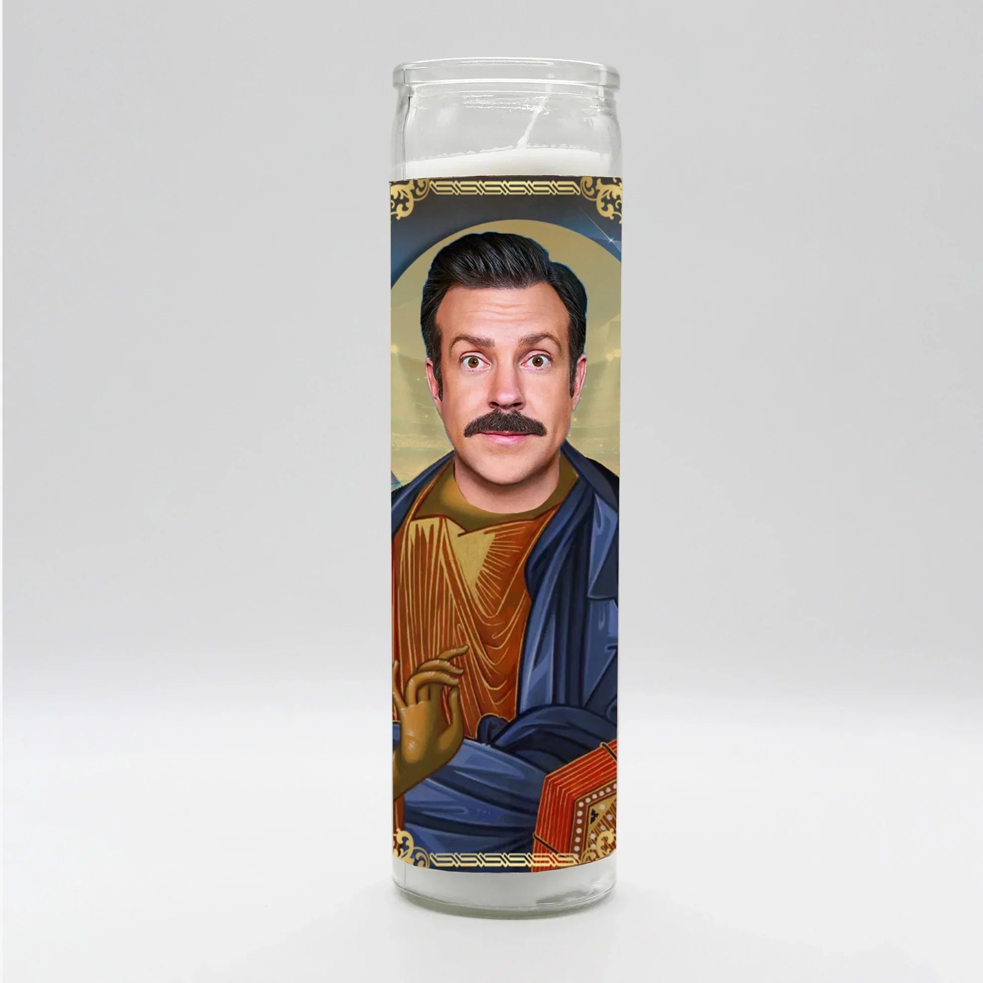 Saint Ted Candle by BOBBYK