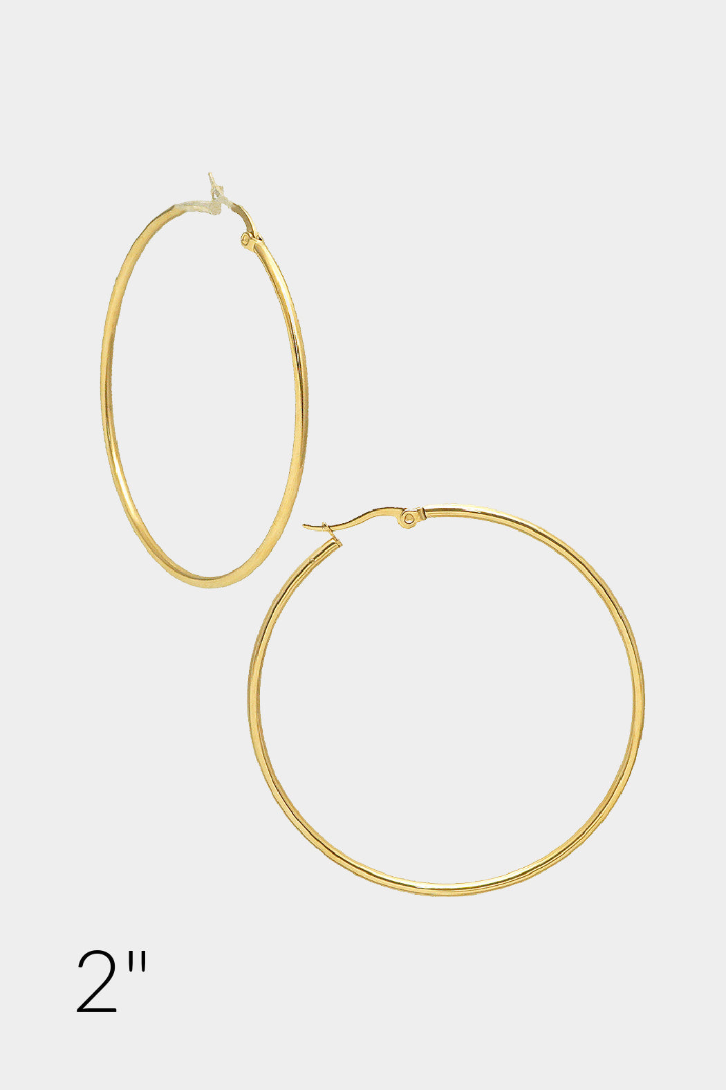 2" Hoop Earrings by Embellish Your Life