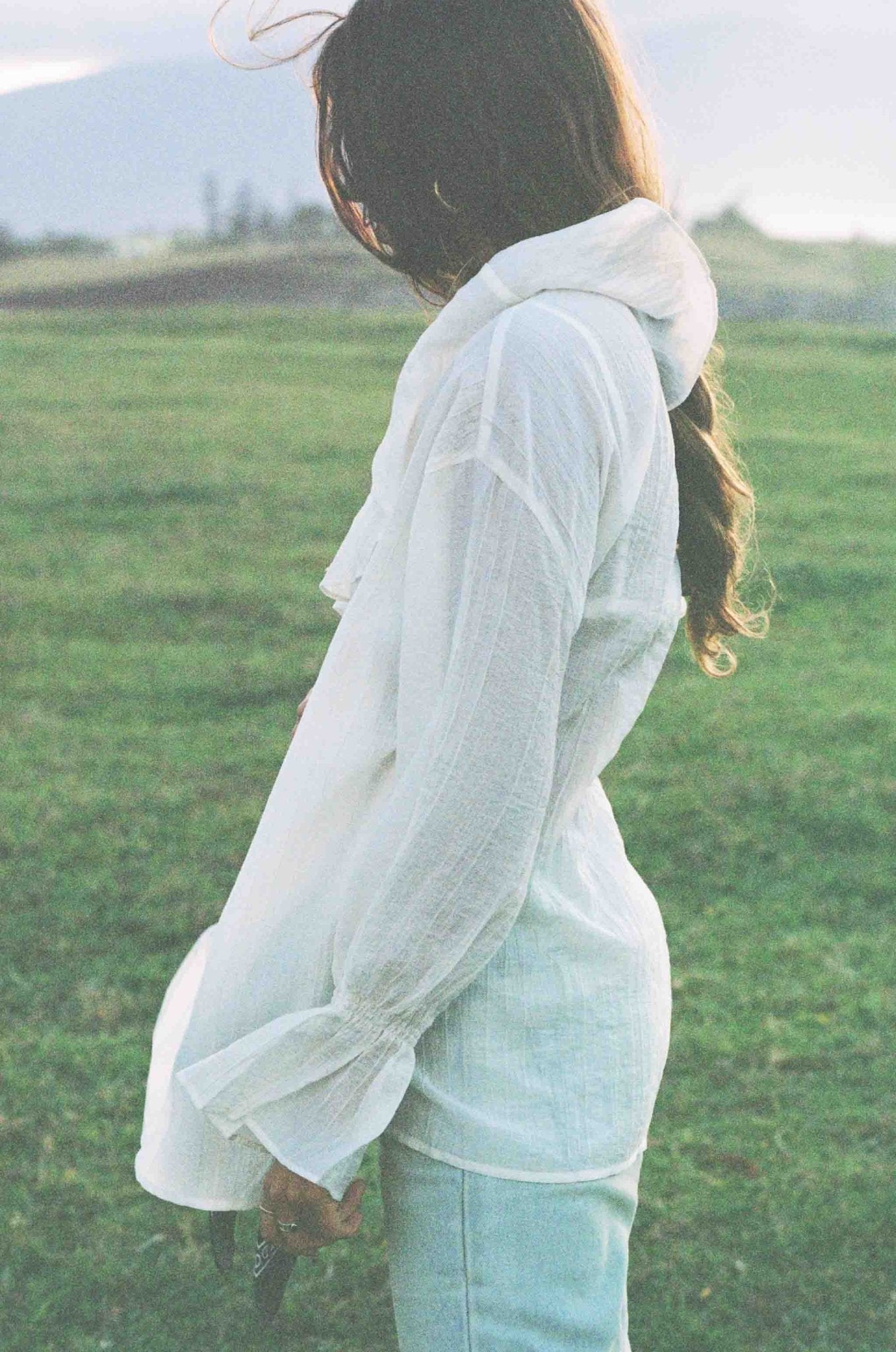 The Lily Top - Crème / Ivory Ruffle Blouse