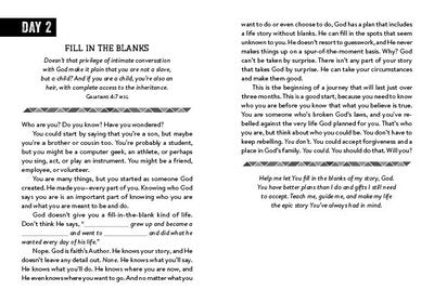 100-Day Devotional For Guys