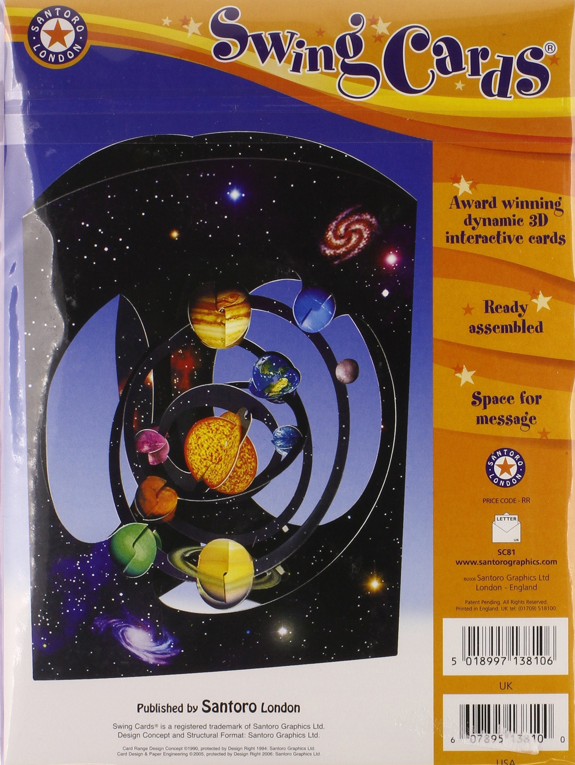 Planets - Swing Card