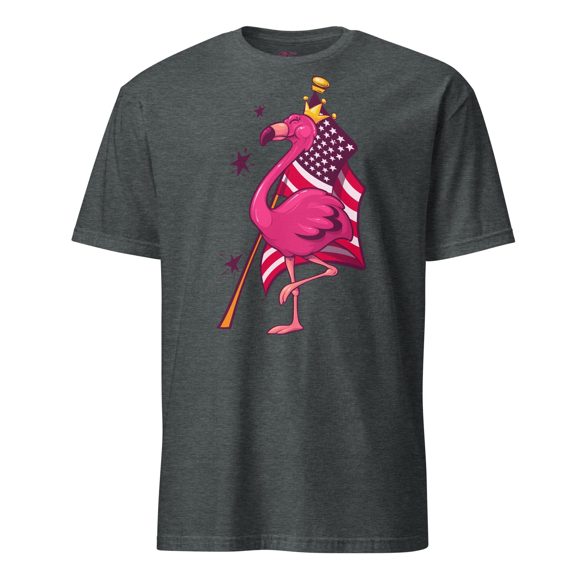 Original The Popular Flamingo Fourth of July T-Shirt