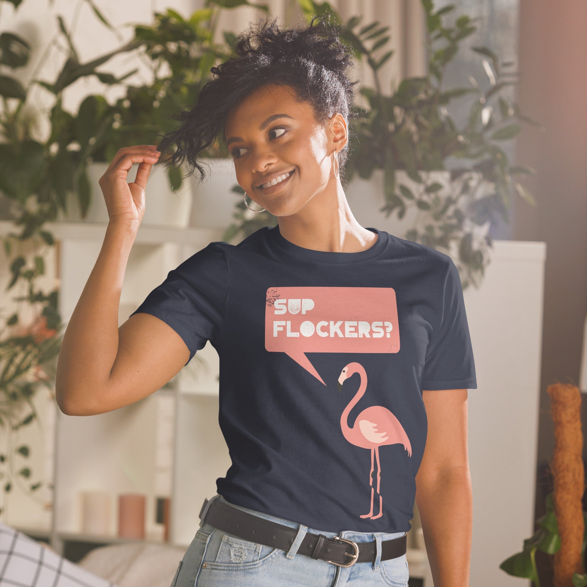 Sup Flockers Flamingo T-Shirt
