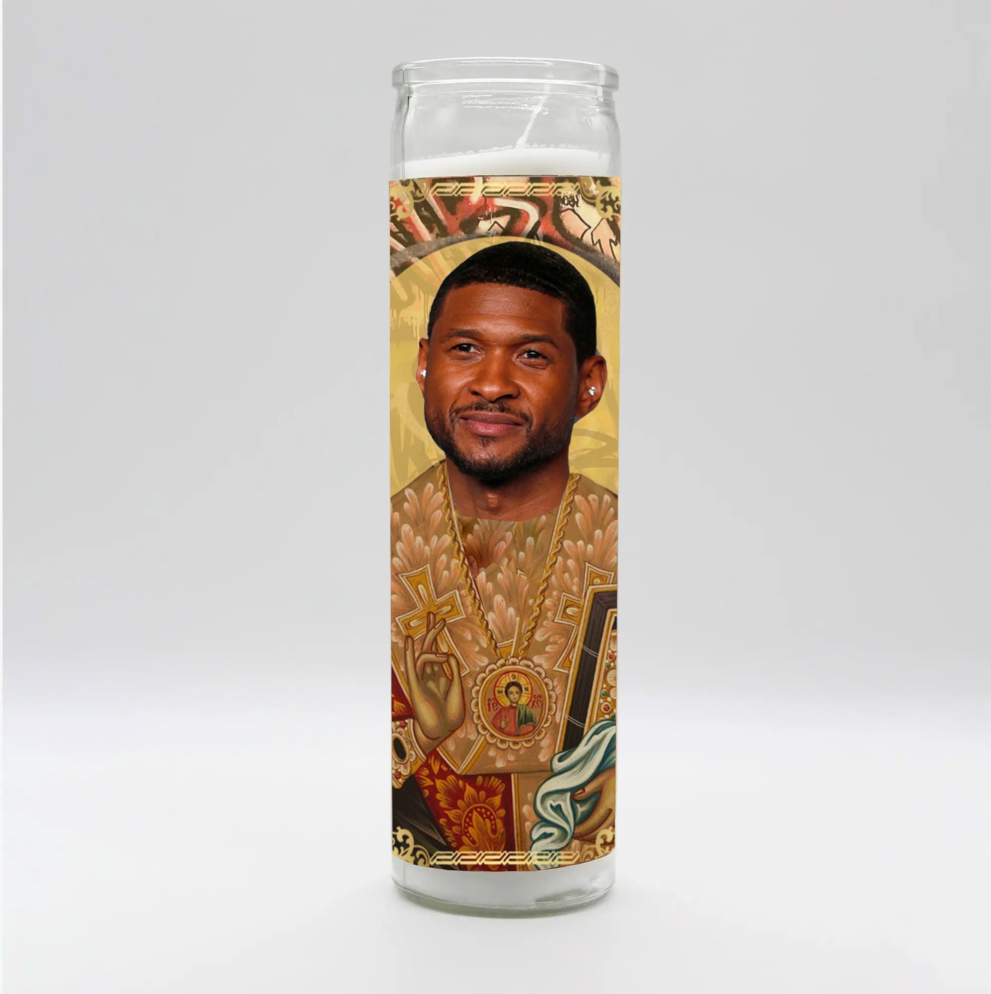 Saint King of R&B Candle by BOBBYK