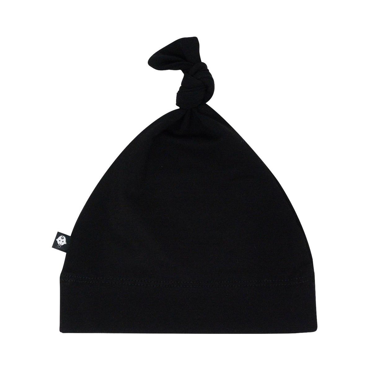 Knot Hat - Charcoal Black