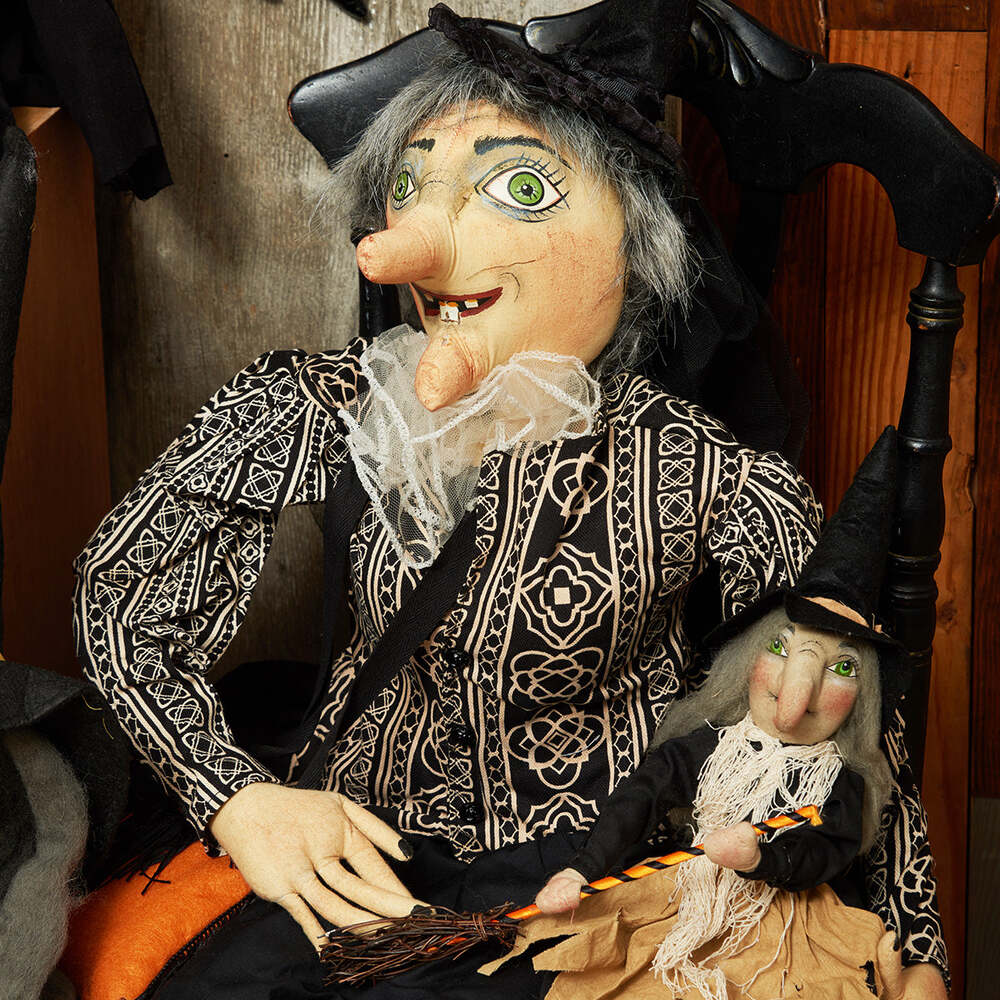 Vahn Witch Gathered Traditions Art Doll by Joe Spencer
