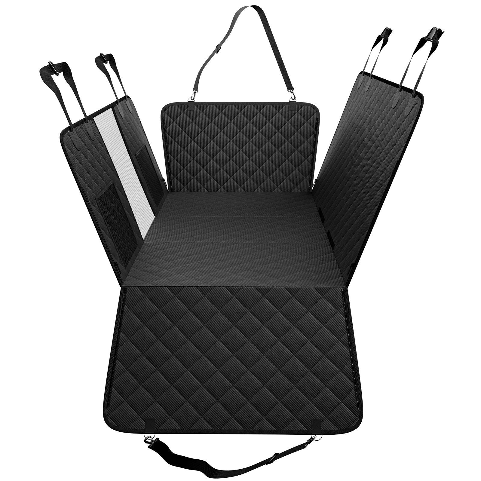 VEVOR 52 x 24.8 in Dog Car Seat Cover for Back Seat Waterproof 600D for Cars