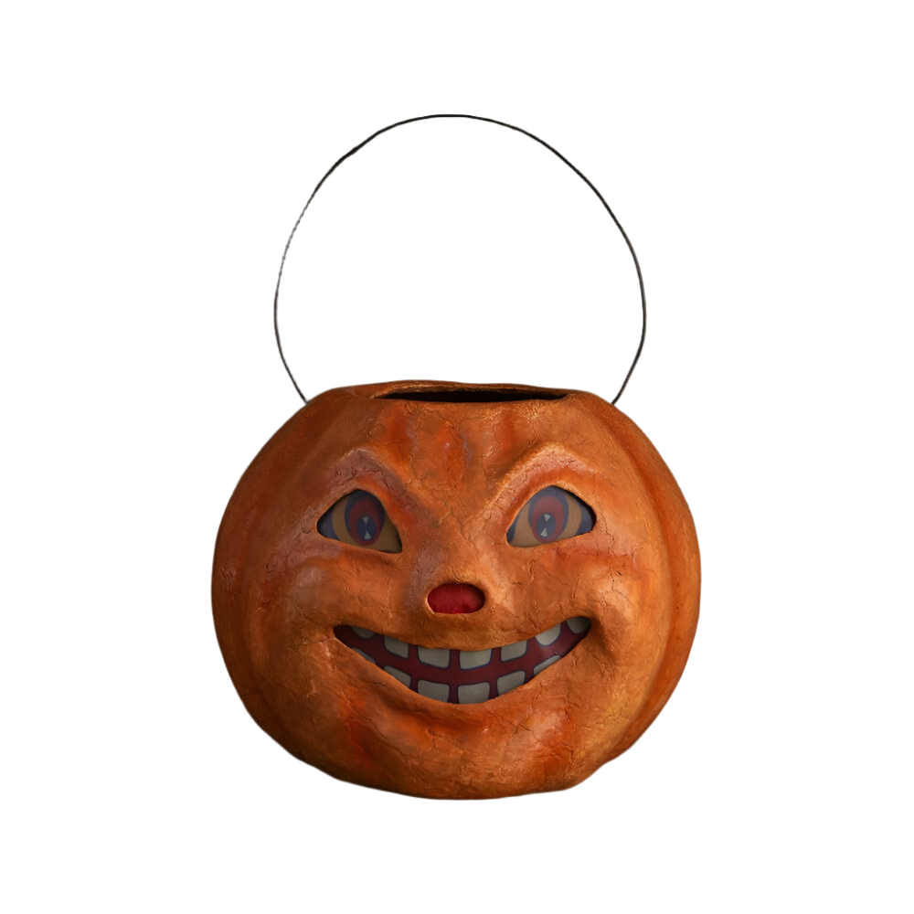 Vintage Pumpkin Bucket Large by Bethany Lowe Designs