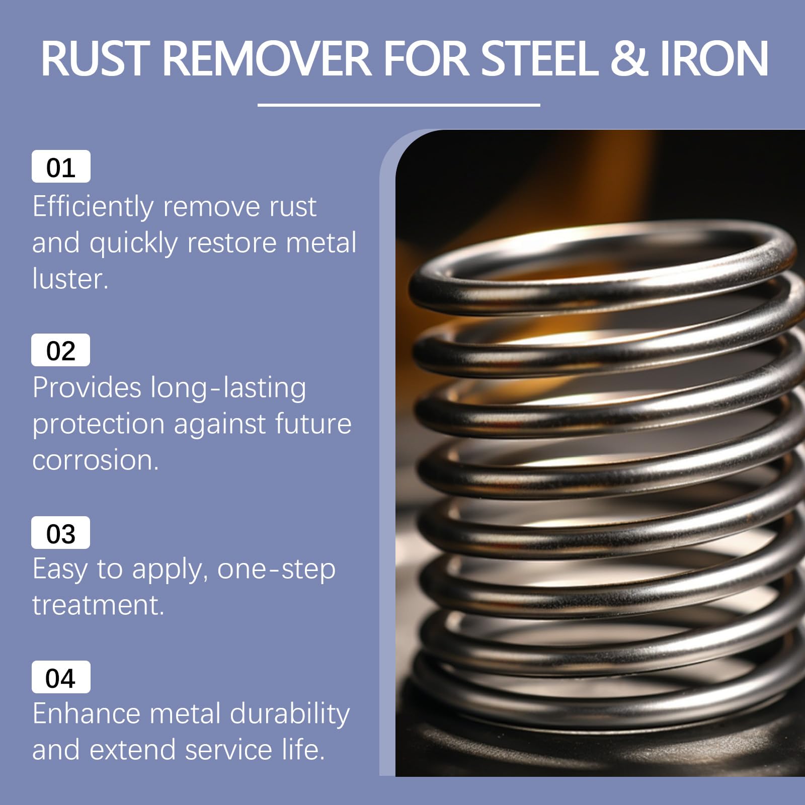 Viyshop Rust Remover, Peony Rust Remover, Heavy Duty RustRemover for Metal, Heavy Duty MetalRustRemover, HeavyDuty Metal RustRemover Spray, High-Speed Rust Powerful RustRemover forMetal (1)