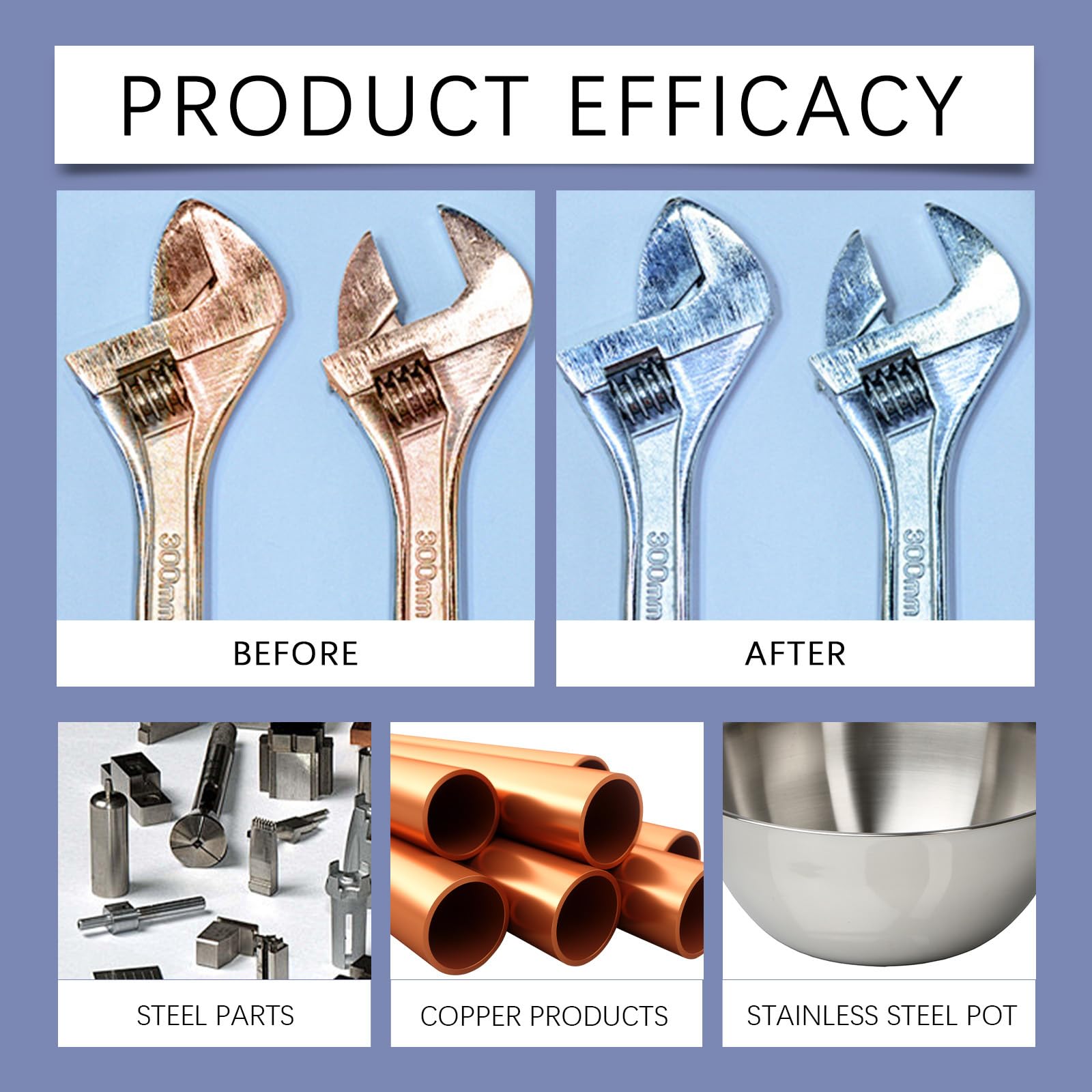 Viyshop Rust Remover, Peony Rust Remover, Heavy Duty RustRemover for Metal, Heavy Duty MetalRustRemover, HeavyDuty Metal RustRemover Spray, High-Speed Rust Powerful RustRemover forMetal (1)