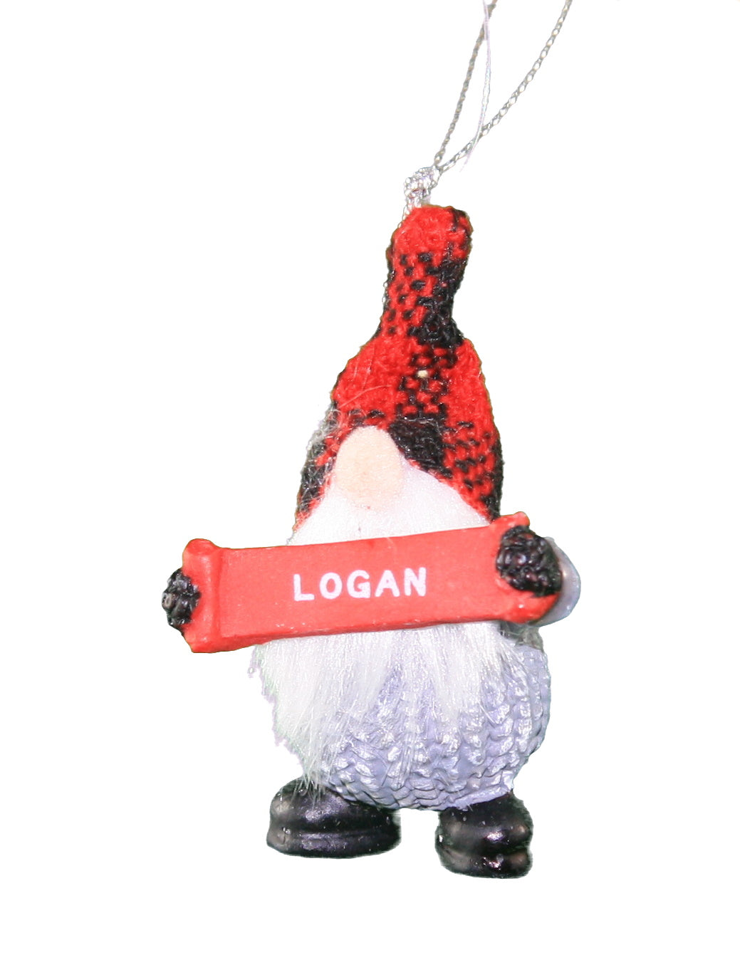 Personalized Gnome Ornament (Letters J-P) - Luke