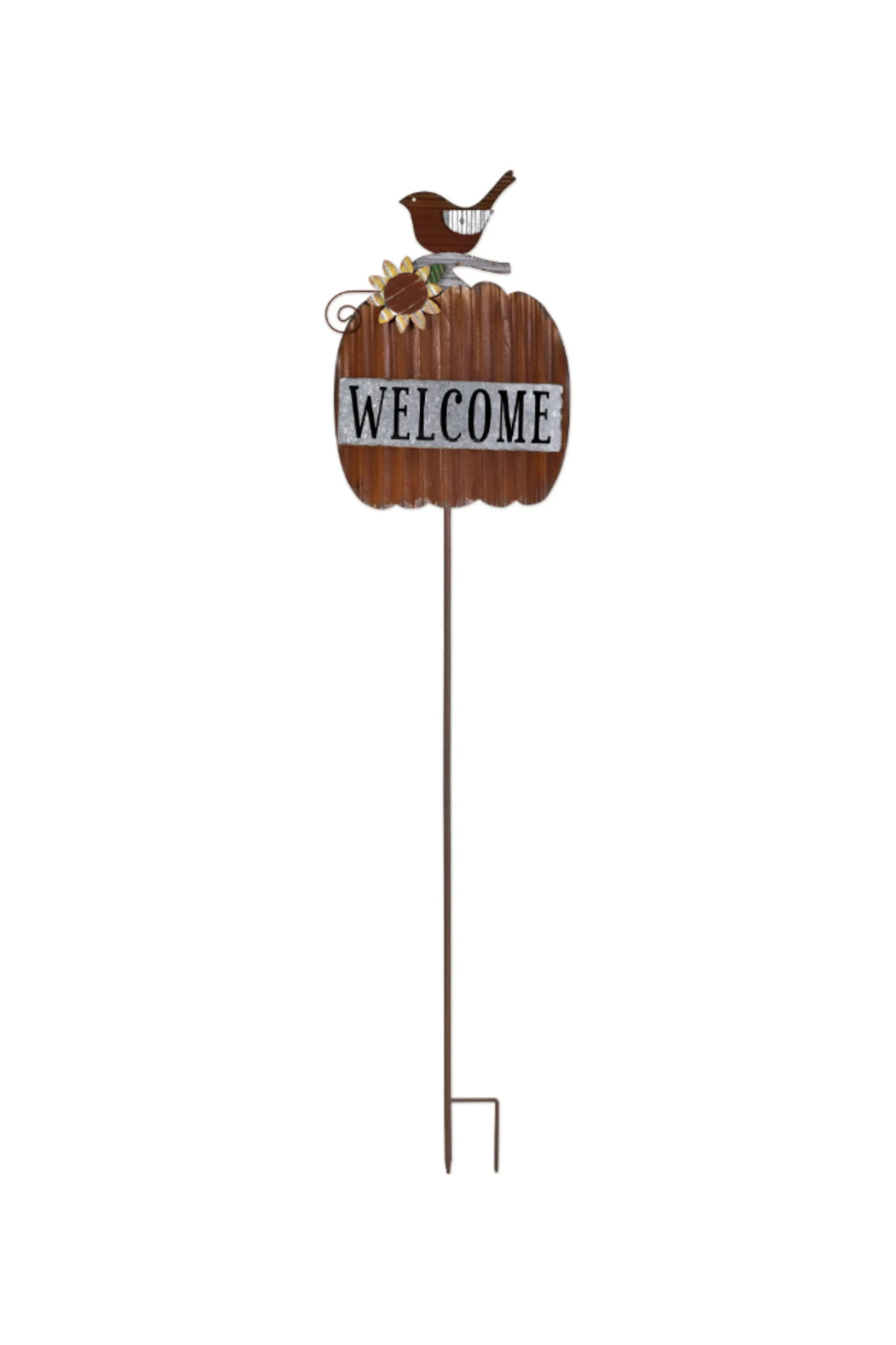 "Welcome" Pumpkin Stake